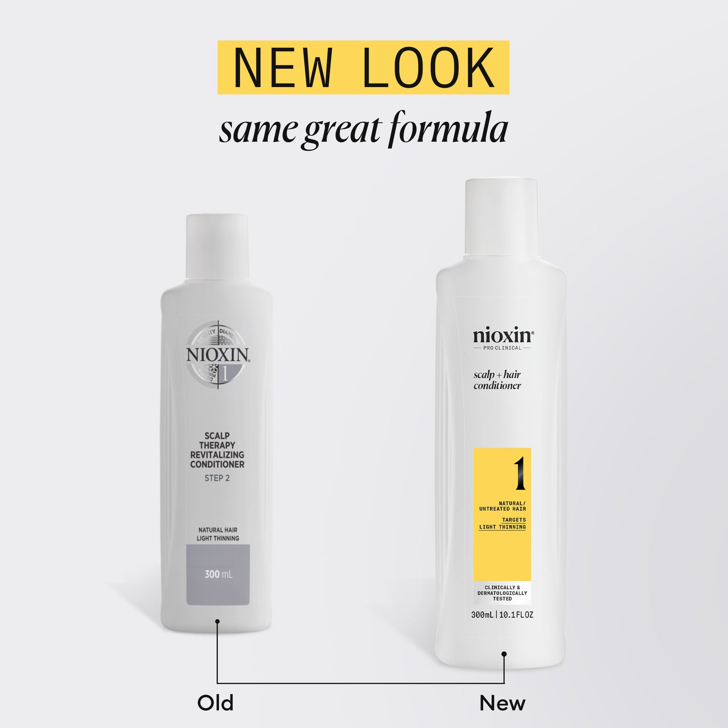 Nioxin System 1 Scalp + Hair Conditioner - Hair Thickening Conditioner for Natural Hair with Light 300ml