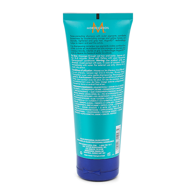MOROCCANOIL blonde perfecting purple shampoo 200ml