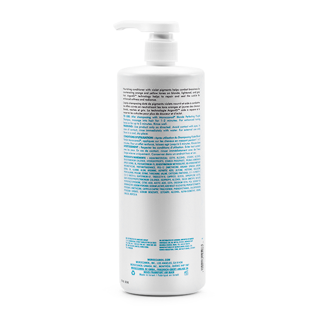MOROCCANOIL blonde perfecting purple conditioner 1L