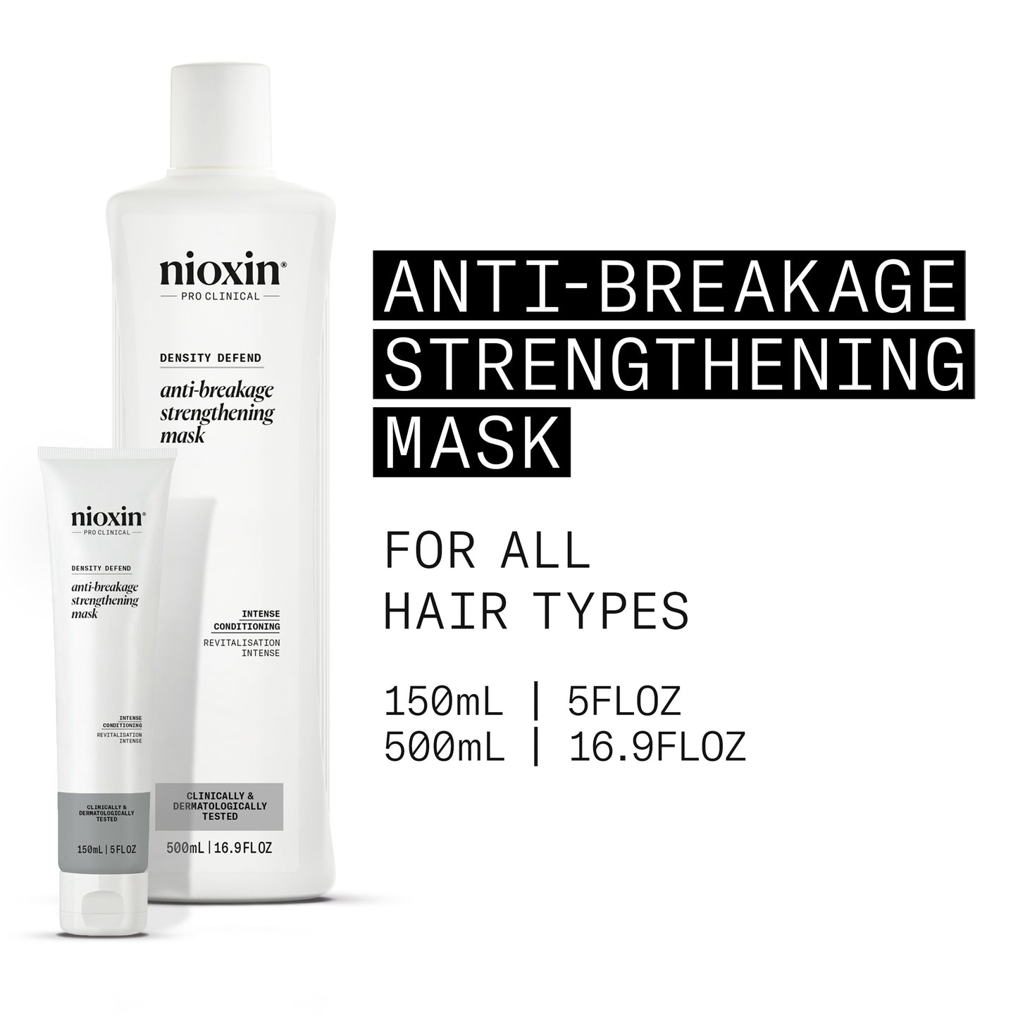 Nioxin Density Defend Anti-breakage Strengthening Mask - Hair Strengthening Product, Protects Agains 500ml