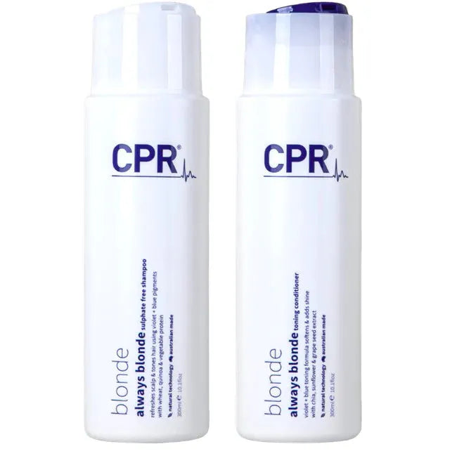 CPR blonde always shampoo and conditioner 300ml pack 📣