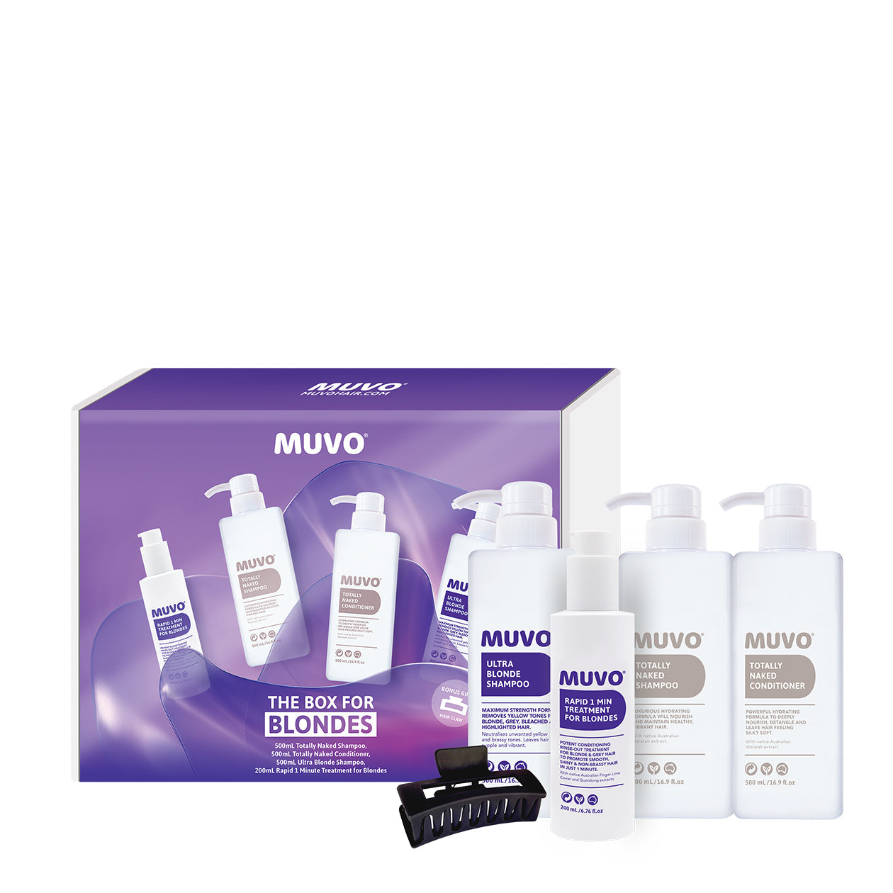 Muvo The Box For Blondes Gift Pack