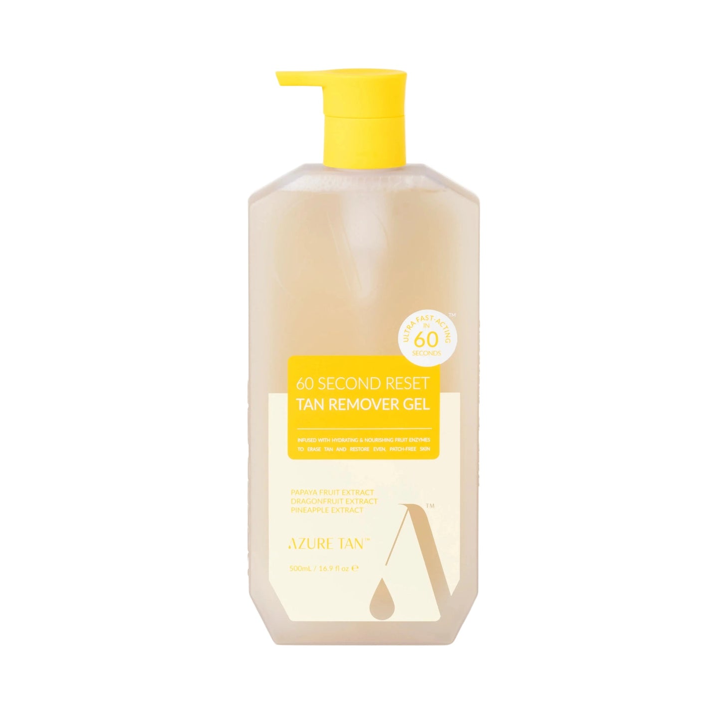 Azure Tan 60 Second Reset Tan Remover Gel 500ml