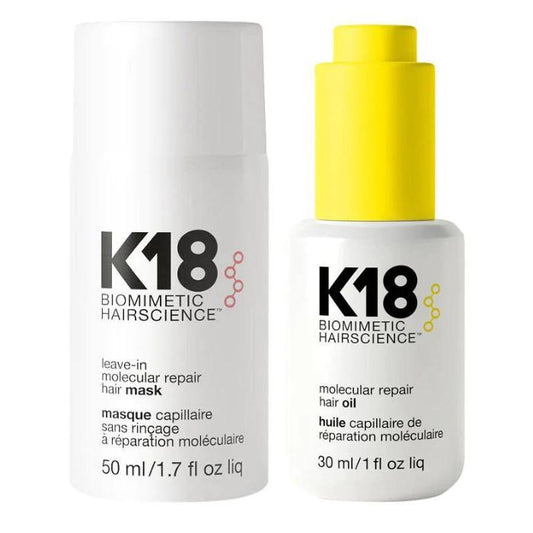 K18 Molecular Repair Hair Oil & Mask pack 📣