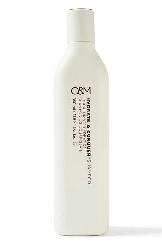 O&M hydrate & conquer shampoo 350ml