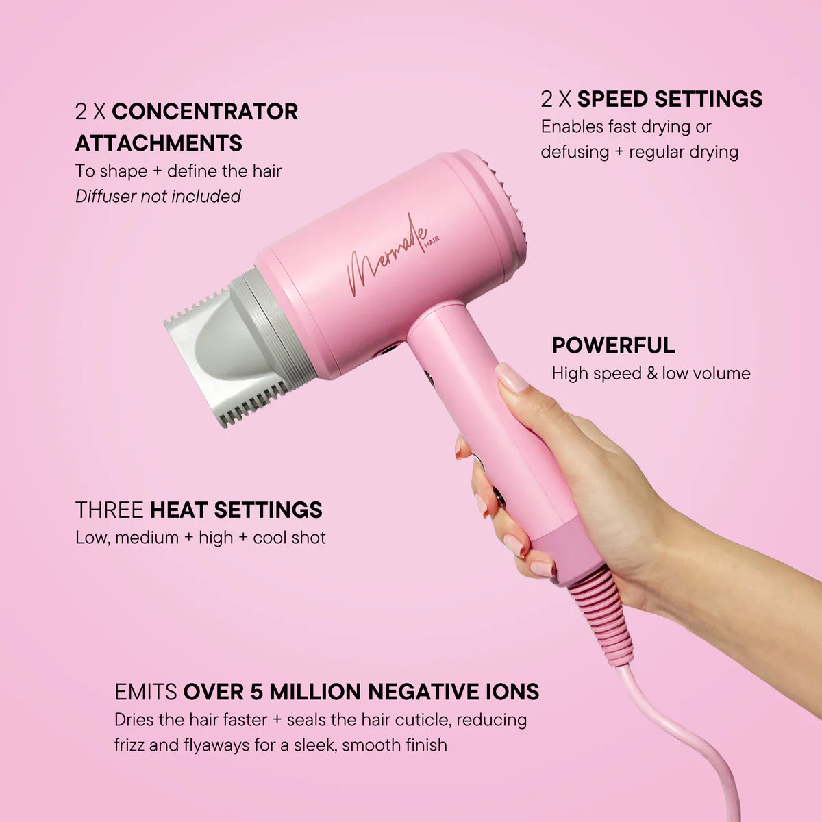 Mermade Hair Dryer
