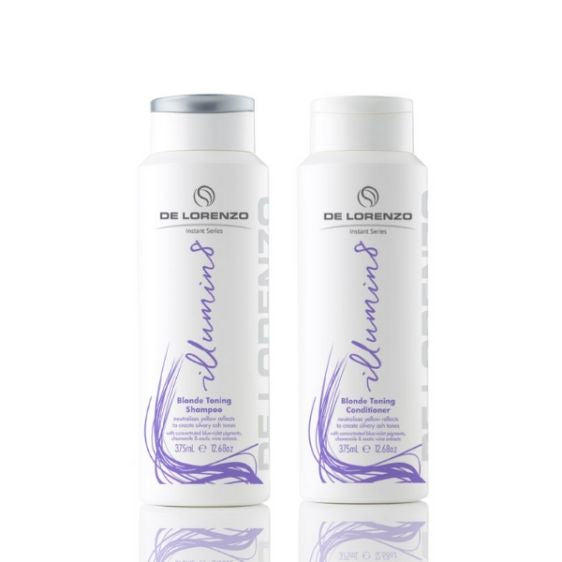 De Lorenzo Instant Illumin8 Shampoo & Conditioner 375ml pack π£