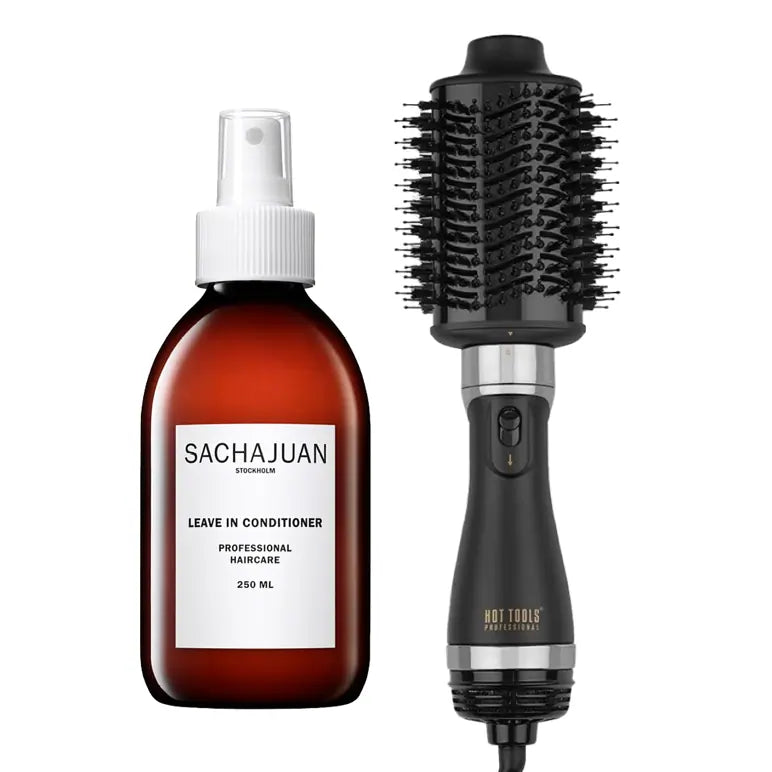 SACHAJUAN Hot Tools Black Gold Volumiser + Sachajuan Leave In Conditioner 250ml pack 📣