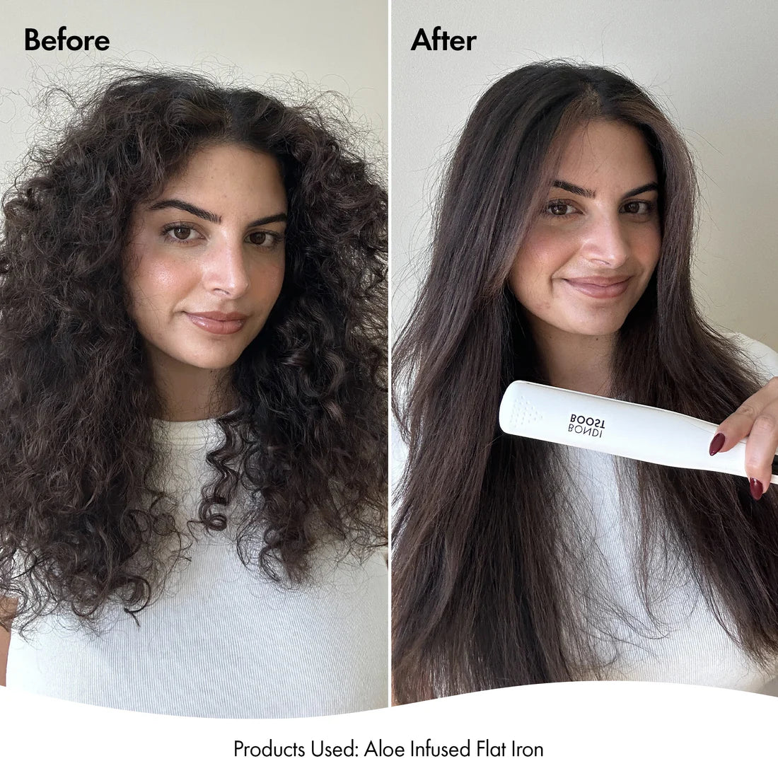 Bondi Boost Aloe Flat Iron Straightener