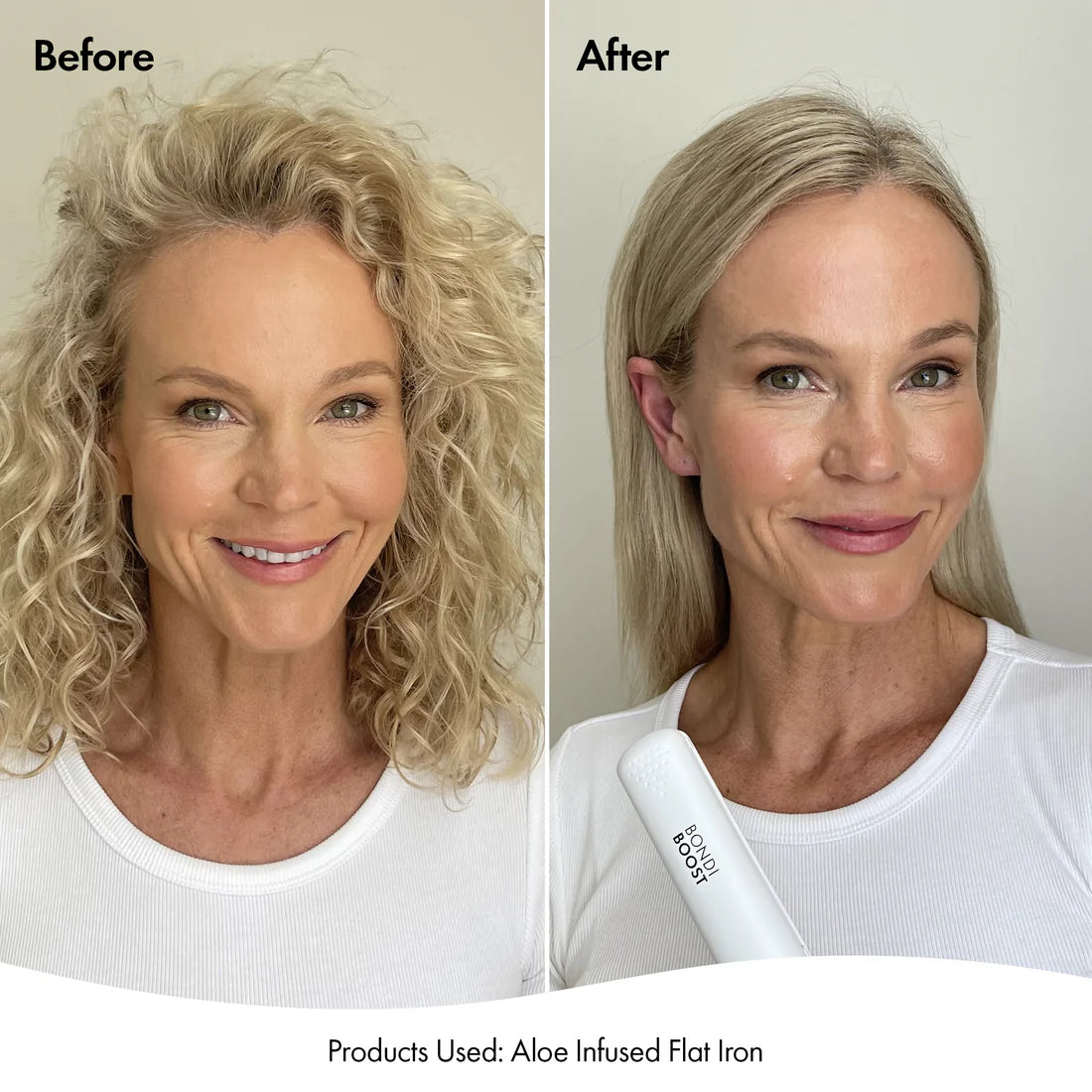 Bondi Boost Aloe Flat Iron Straightener