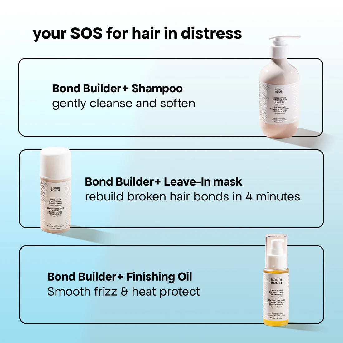 Bondi Boost Rapid repair bond builder leave in mask 100ml