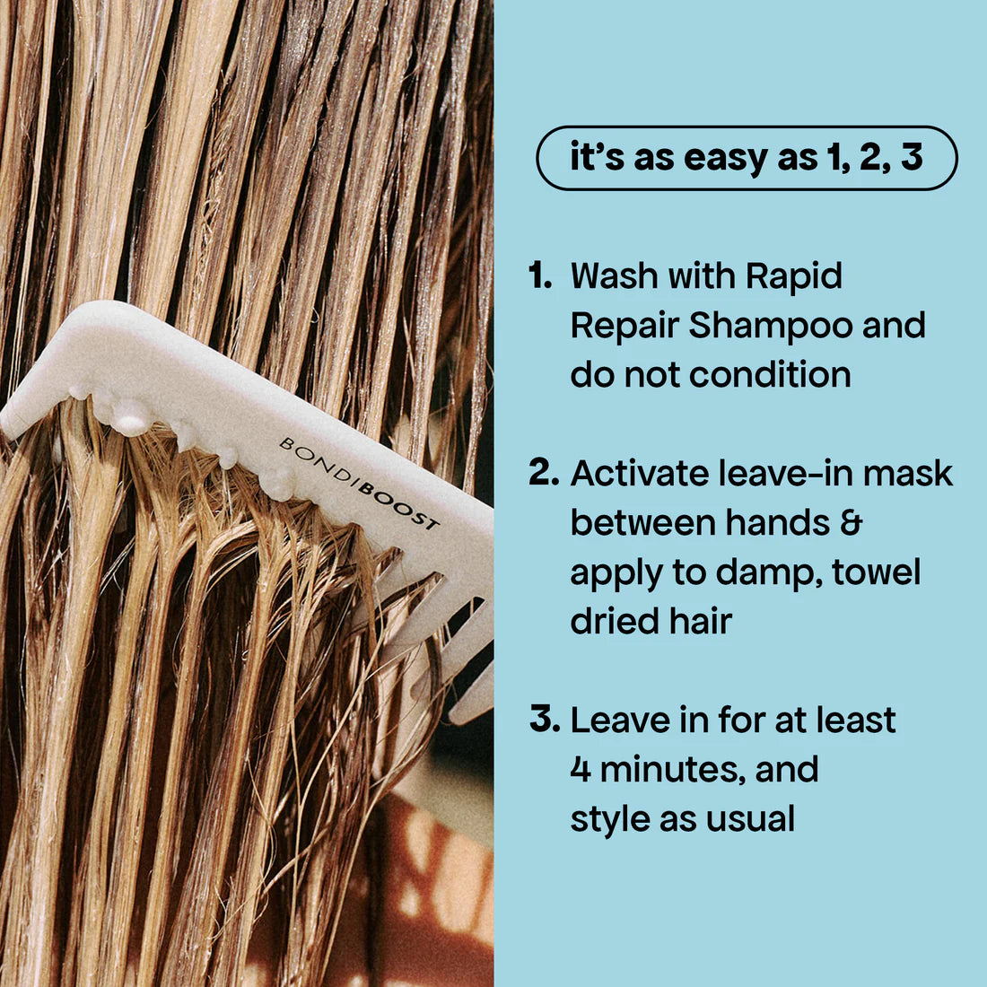 Bondi Boost Rapid repair bond builder leave in mask 100ml