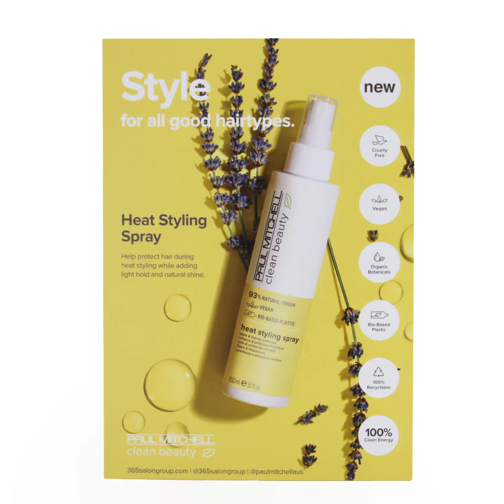 PAUL MITCHELL Clean Beauty Heat Styling Spray 150ml