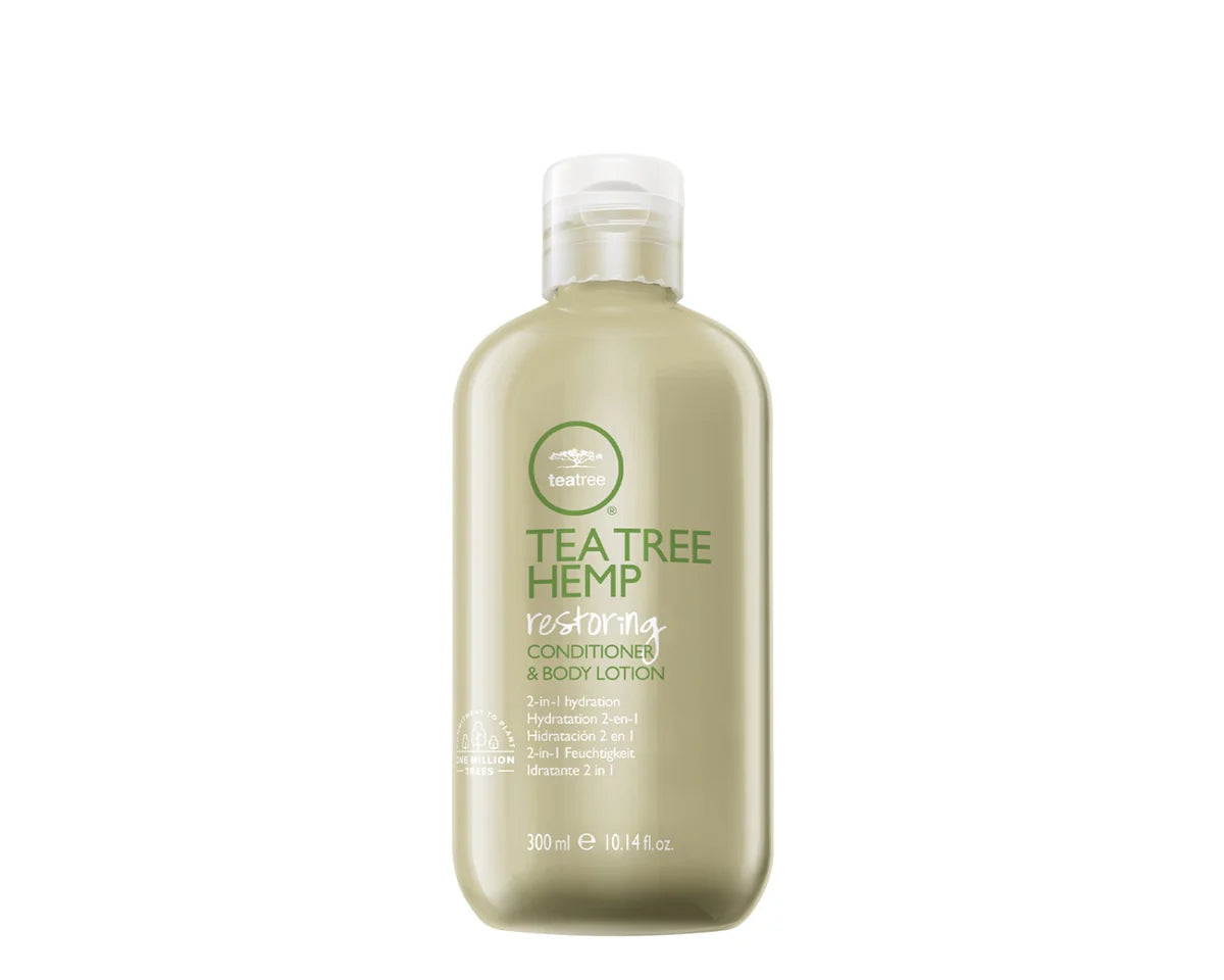 PAUL MITCHELL Tea Tree Hemp Restoring Conditioner & Body Lotion 300ml