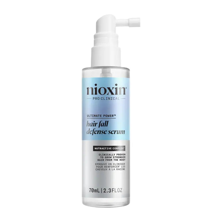 Nioxin Professional Hair Fall Defense Serum Leave-In Scalp Treatment For Thinning Hair 70ml