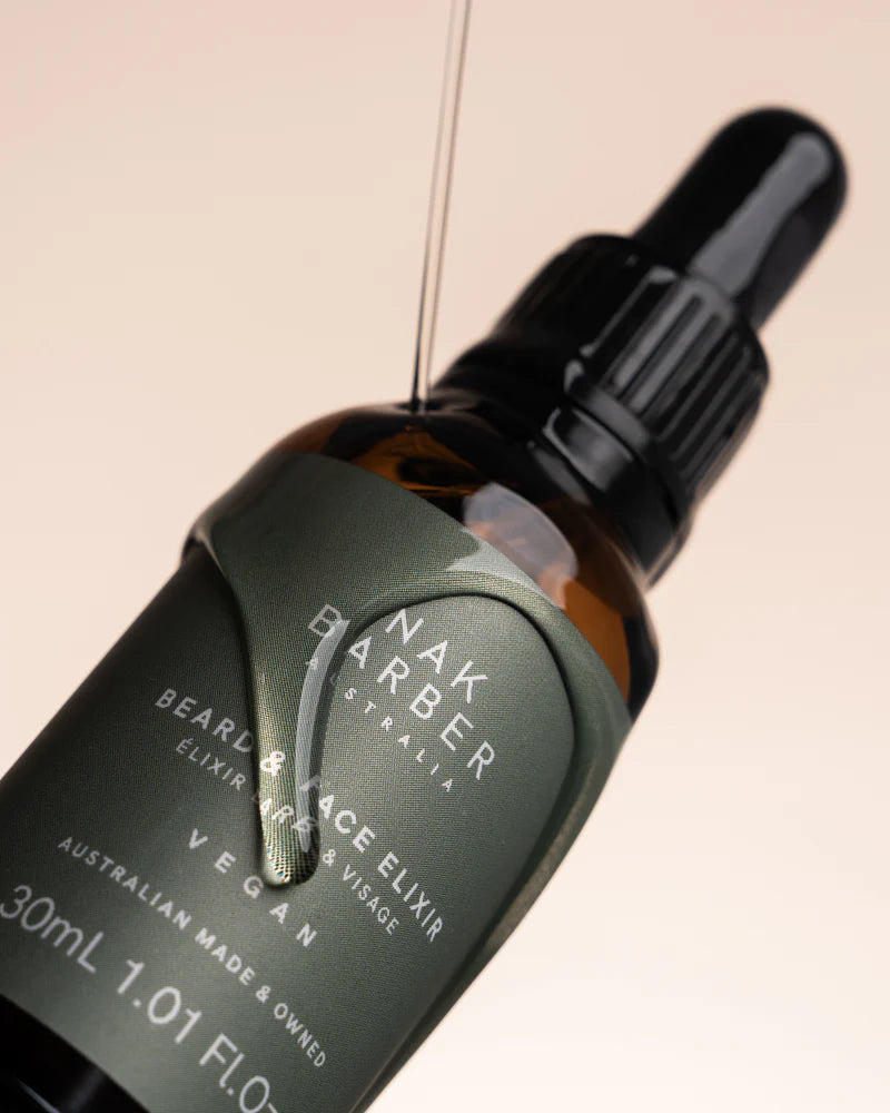 NAK Barber Beard And Face Elixir 30ml