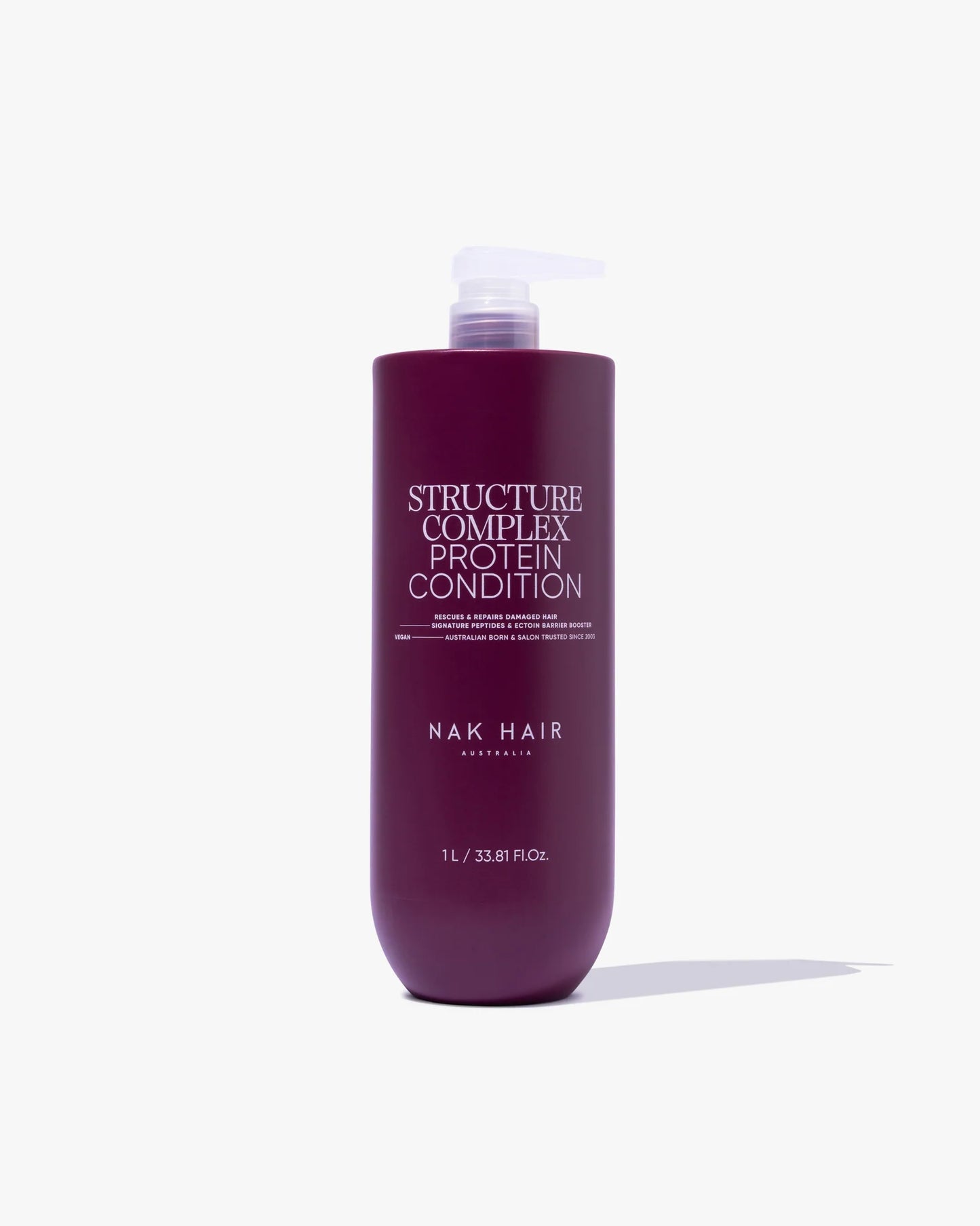 NAK Signature Structure Complex Protein shampoo & conditioner 1L pack 📣