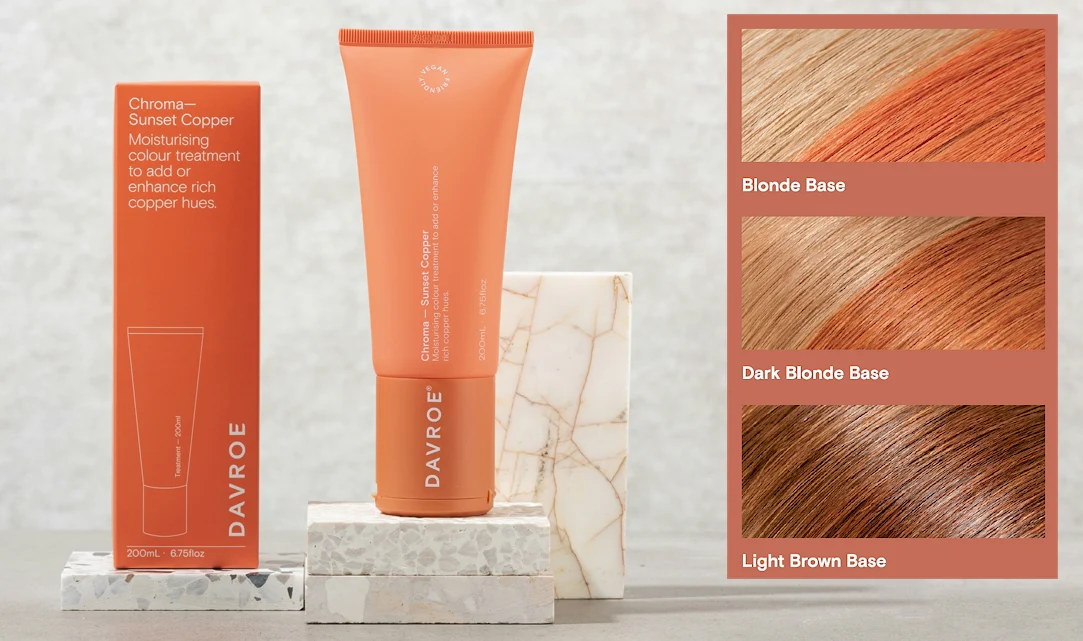 Davroe Sunset Copper Chroma Treatment 200ml