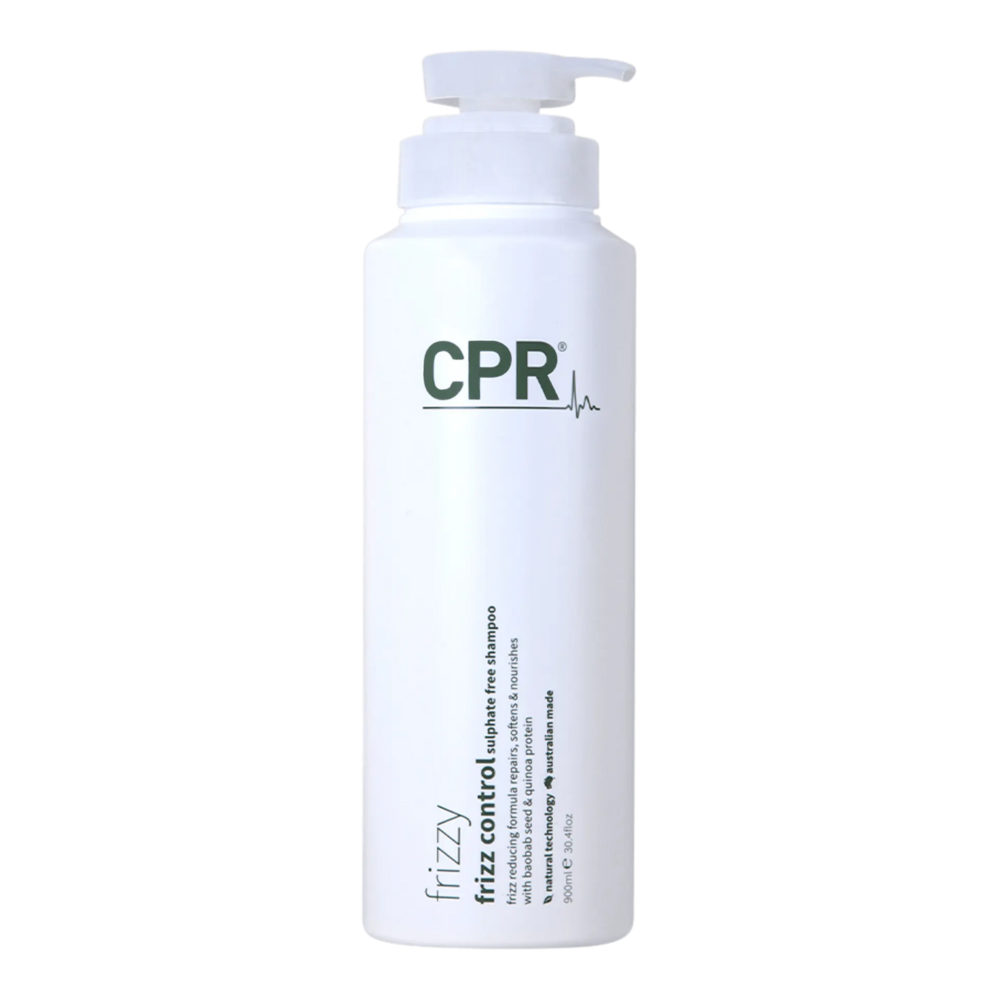 CPR frizzy frizz Control Sulphate Free Shampoo 900ml