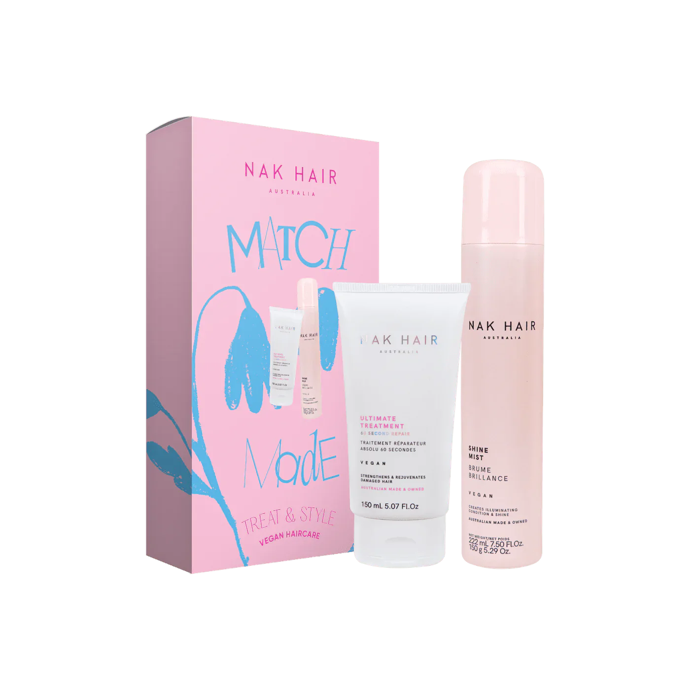 NAK Ultimate Treatment & Shine Mist Pack 📣