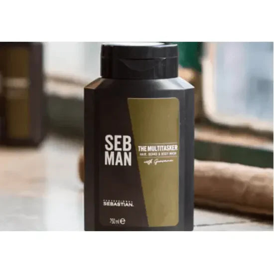 Sebastian Professional seb man the multi-tasker hair, beard & body wash 1L