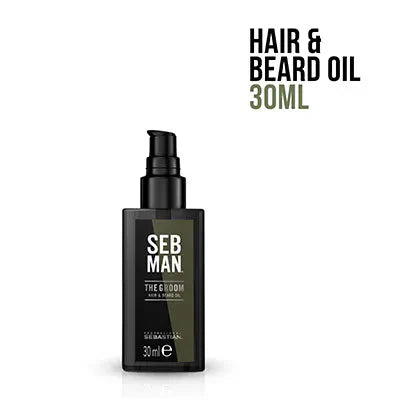 Sebastian Professional seb man the groom hair & beard oil 30ml