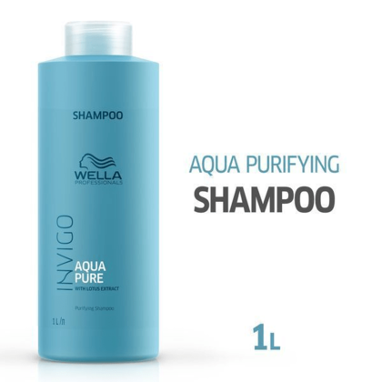 Wella Professionals Invigo Aqua Pure Purifying Shampoo 1000ml