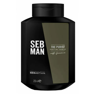 Sebastian Professional seb man the purist anti-dandruff shampoo 250ml