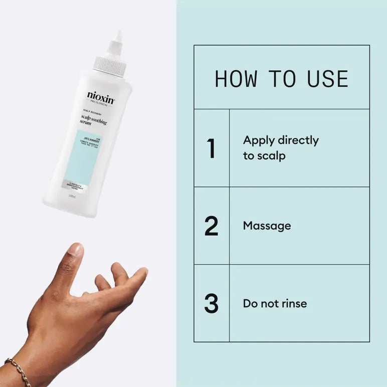 Nioxin Scalp Recovery Scalp Soothing Serum - Itchy, Dry, Flaky Scalp Treatment 100ml