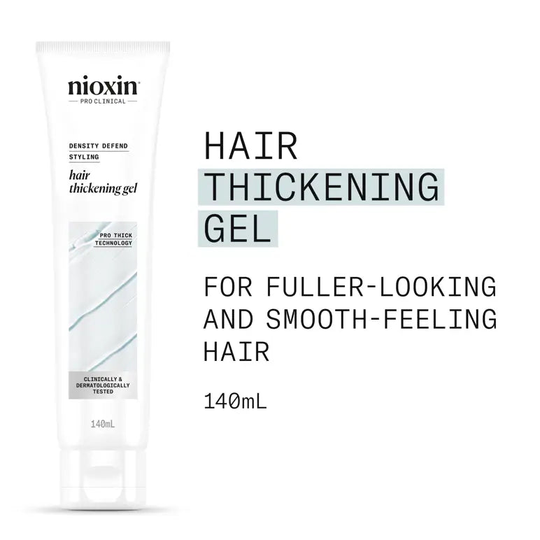 Nioxin Density Defend Hair Thickening Gel - Thickening Gel For Volumizing Hair 140ml