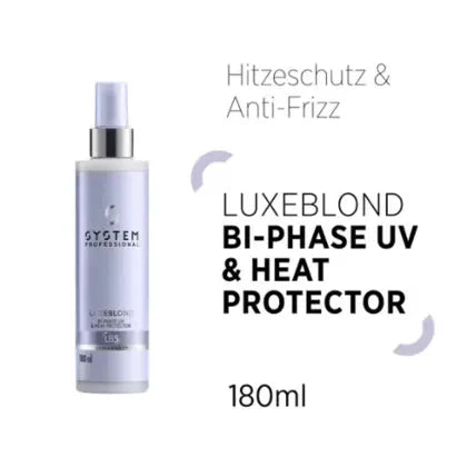 System Professional syspro luxeblond bi-phase uv & heat protector 180ml