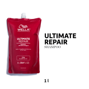 wella Professionals Ultimate Repair Shampoo Pouch 1L