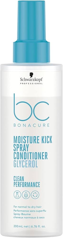 Schwarzkopf BC Bonacure Clean Performance Moisture Kick Spray Conditioner 200ml