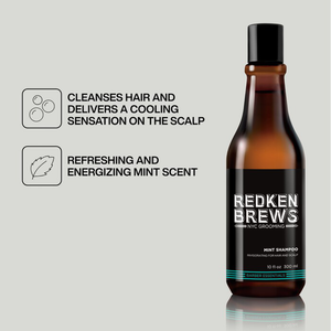 Redken Brews Mint Clean Shampoo 300ml