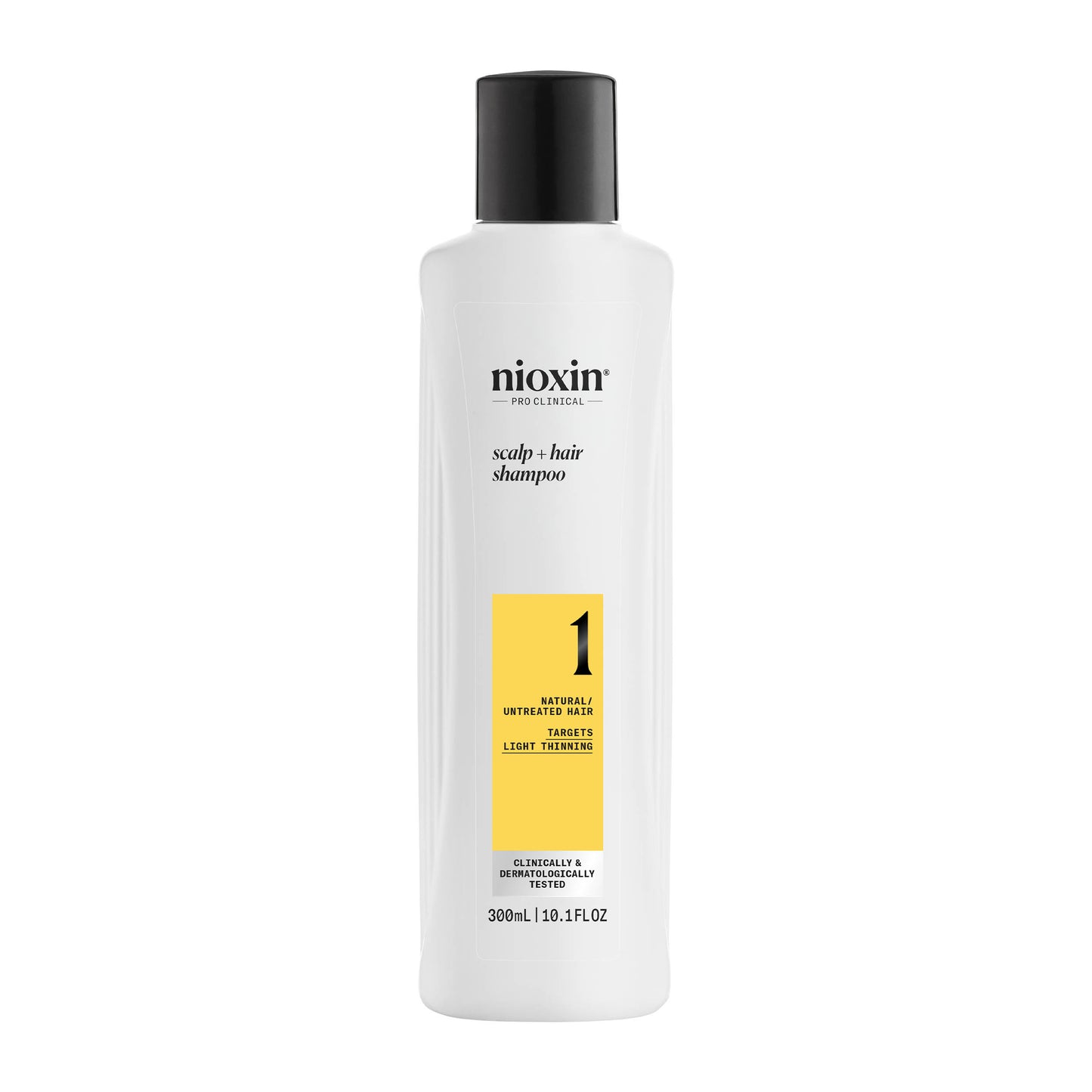 Nioxin System 1 Scalp + Hair Shampoo - Hair Thickening Shampoo For Natural Hair with Light Thinning 300ml