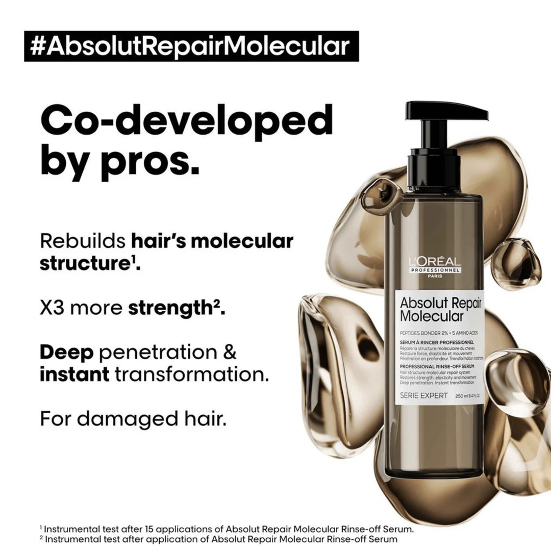 L’Oréal Professionnel absolut repair molecular liquid rinse off serum 250ml