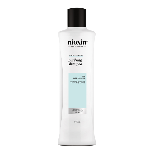 Nioxin Scalp Recovery Purifying Shampoo - Shampoo for Dandruff and Itchy Scalp 200ml