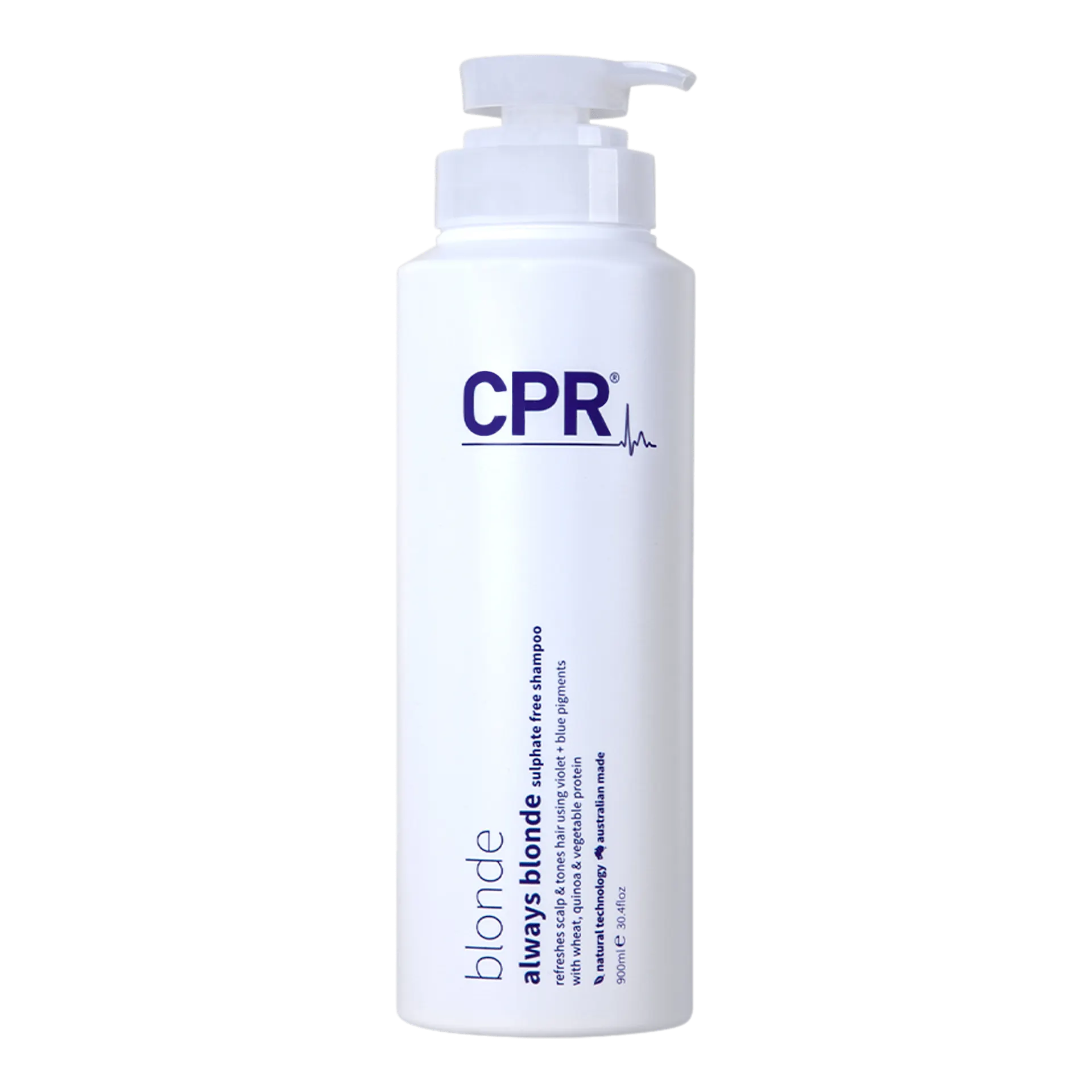 CPR always blonde sulphate free shampoo 900ml