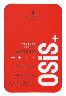 Schwarzkopf Professional OSiS+ Mess up Matte Paste for Messy Styles 85ml