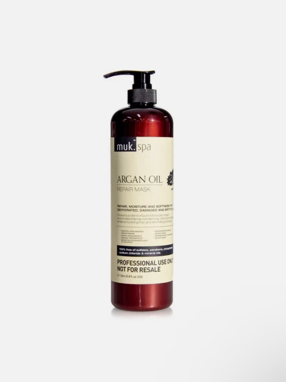 Muk Spa Argan Oil Repair Mask 1L