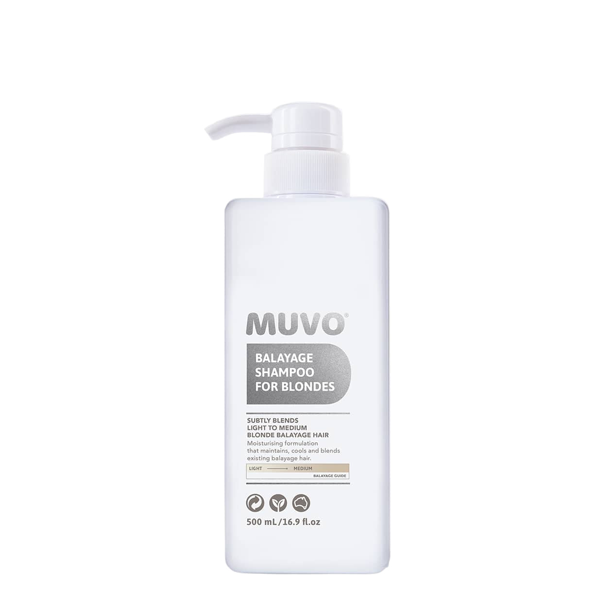Muvo Balayage Shampoo For Blondes 500ml