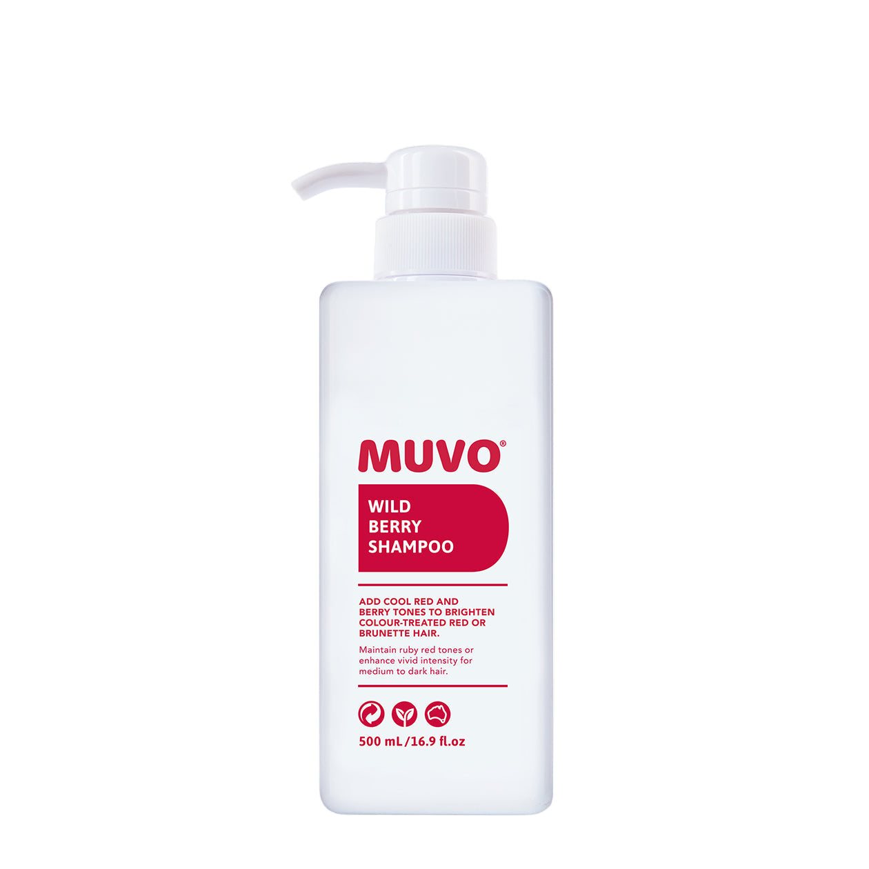 Muvo Wild Berry Shampoo 500ml