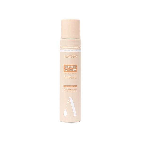 Azure Tan Clear Gradual Tan Mousse Bronze Glow - Light To Medium 200ml