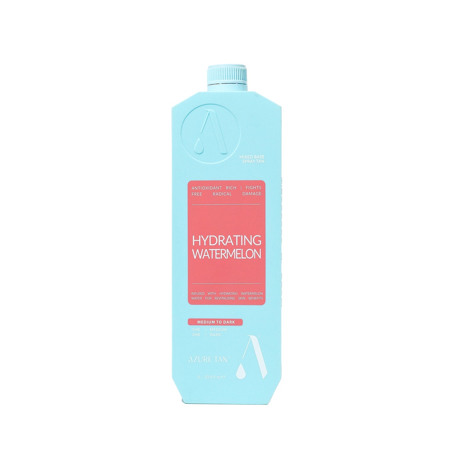 Azure Tan Pro Mist Hydrating Watermelon - Medium to Dark 1L
