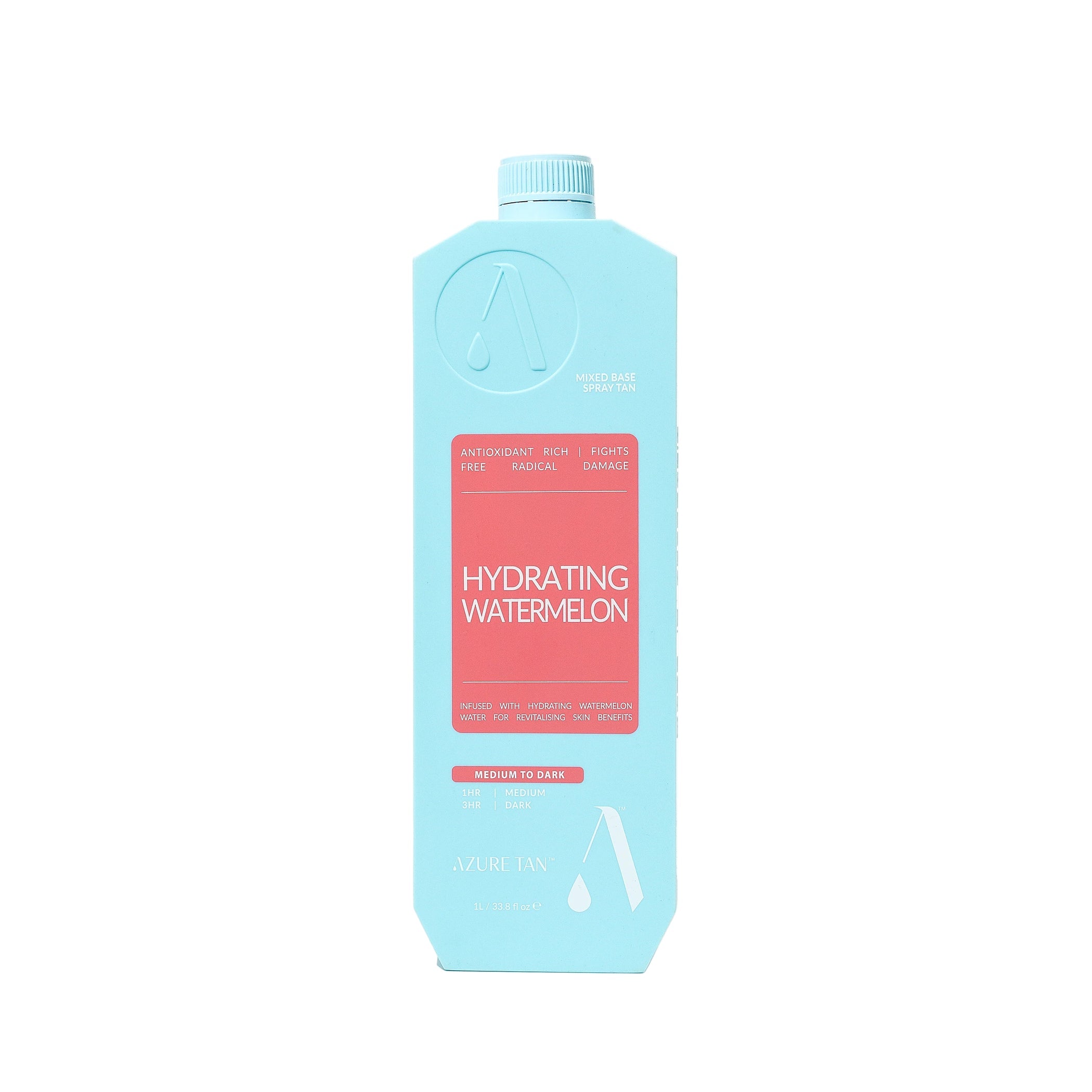 Azure Tan Pro Mist Hydrating Watermelon - Medium to Dark 1L