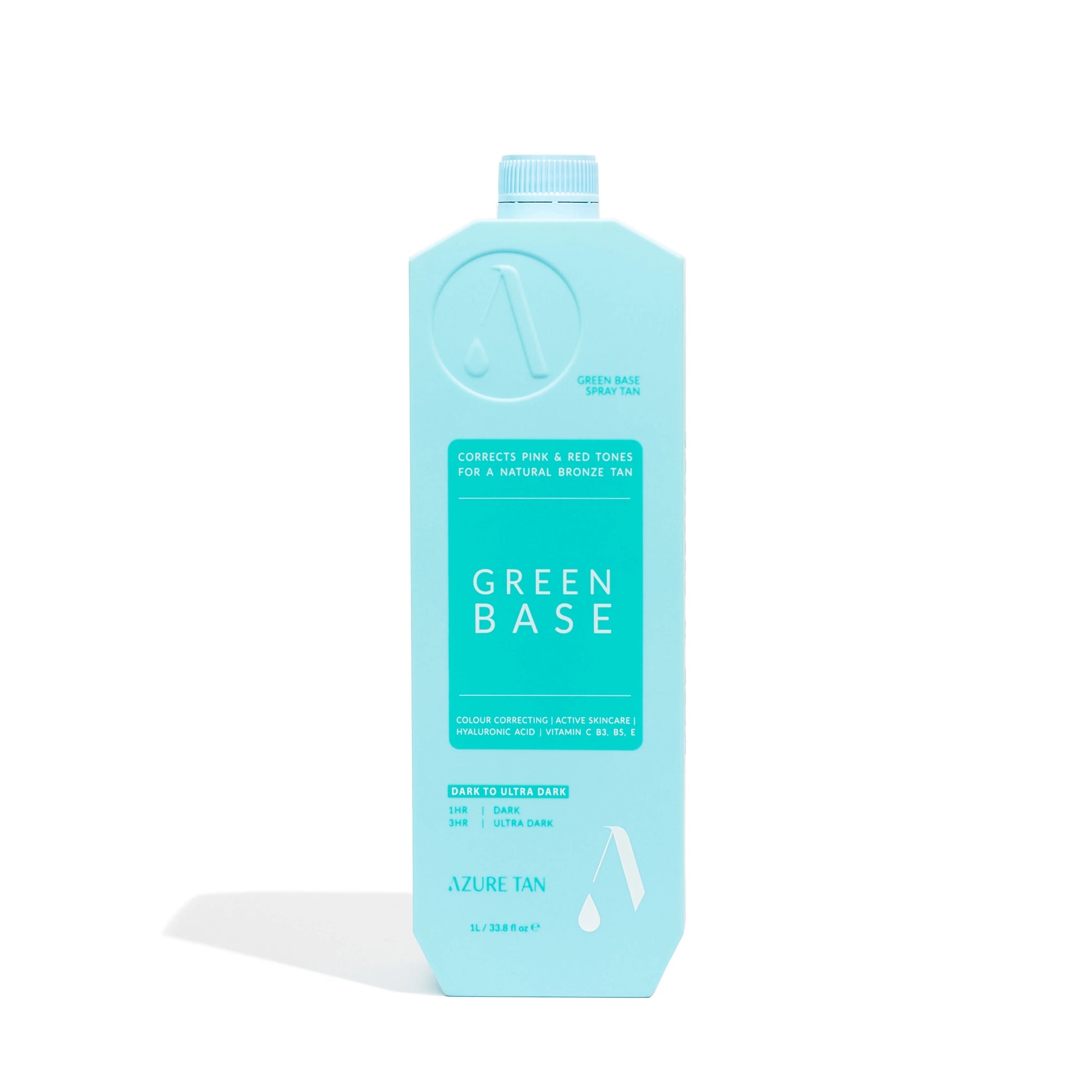 Azure Tan Pro Mist - Green Base - Dark to Ultra Dark 1L