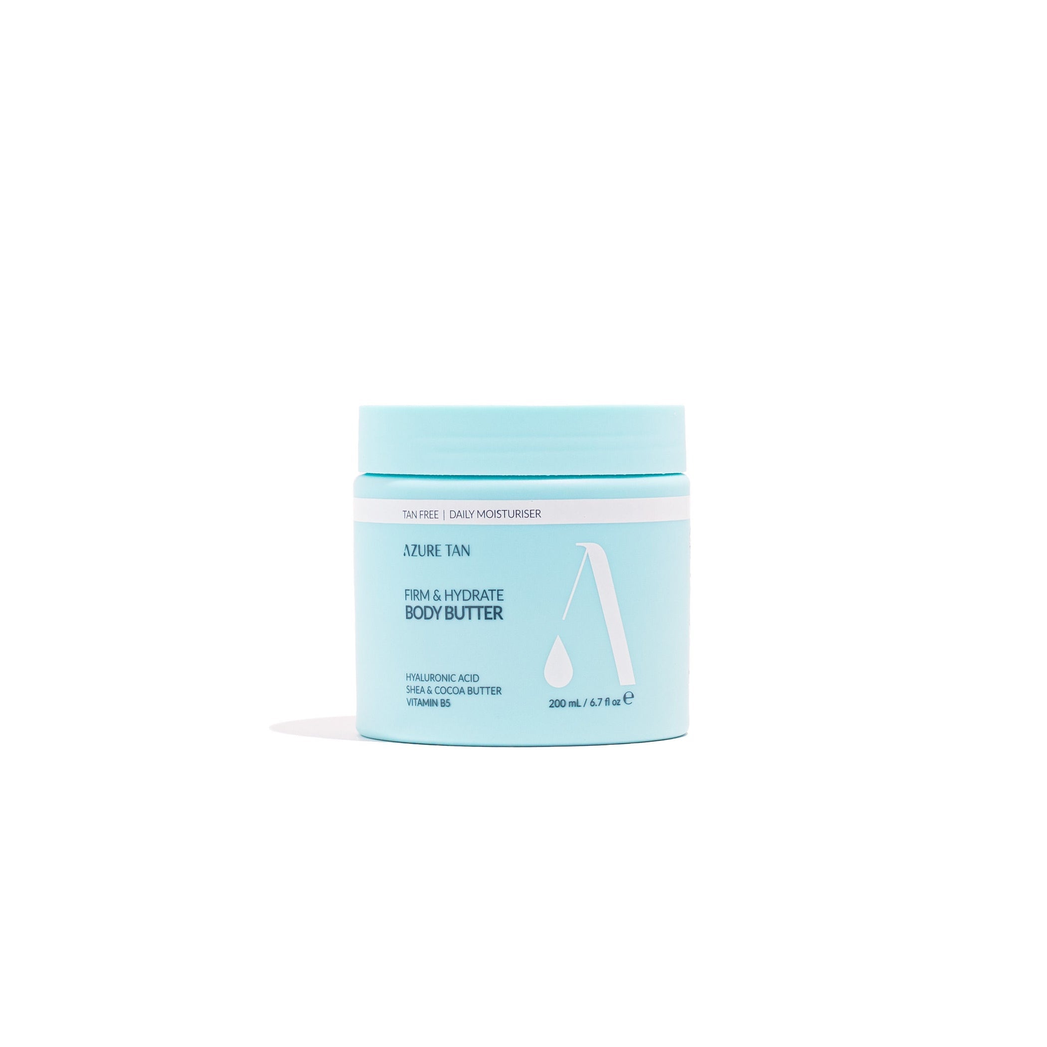 Azure Tan Firm & Hydrating Body Butter - Tan Free 200ml