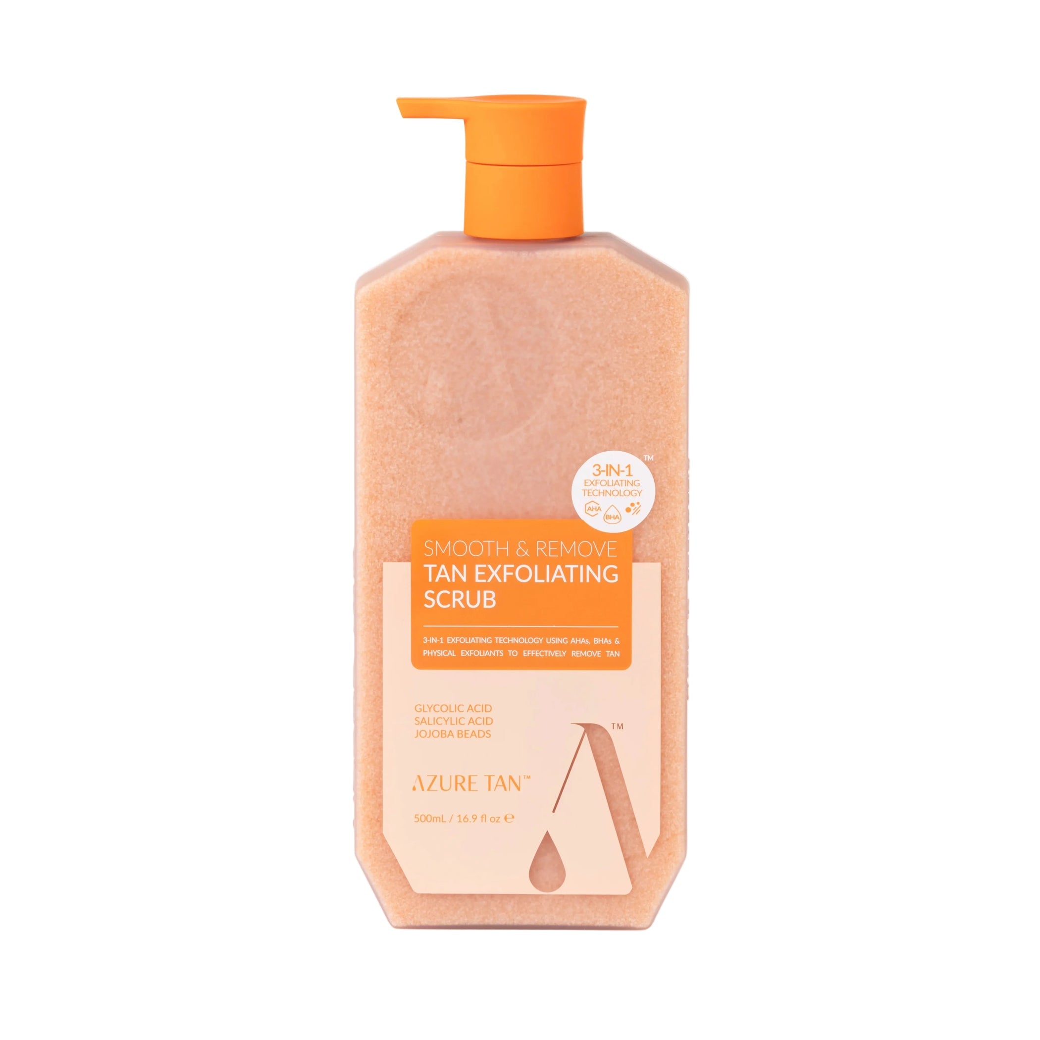 Azure Tan Smooth & Remove Tan Exfoliating Scrub 500ml