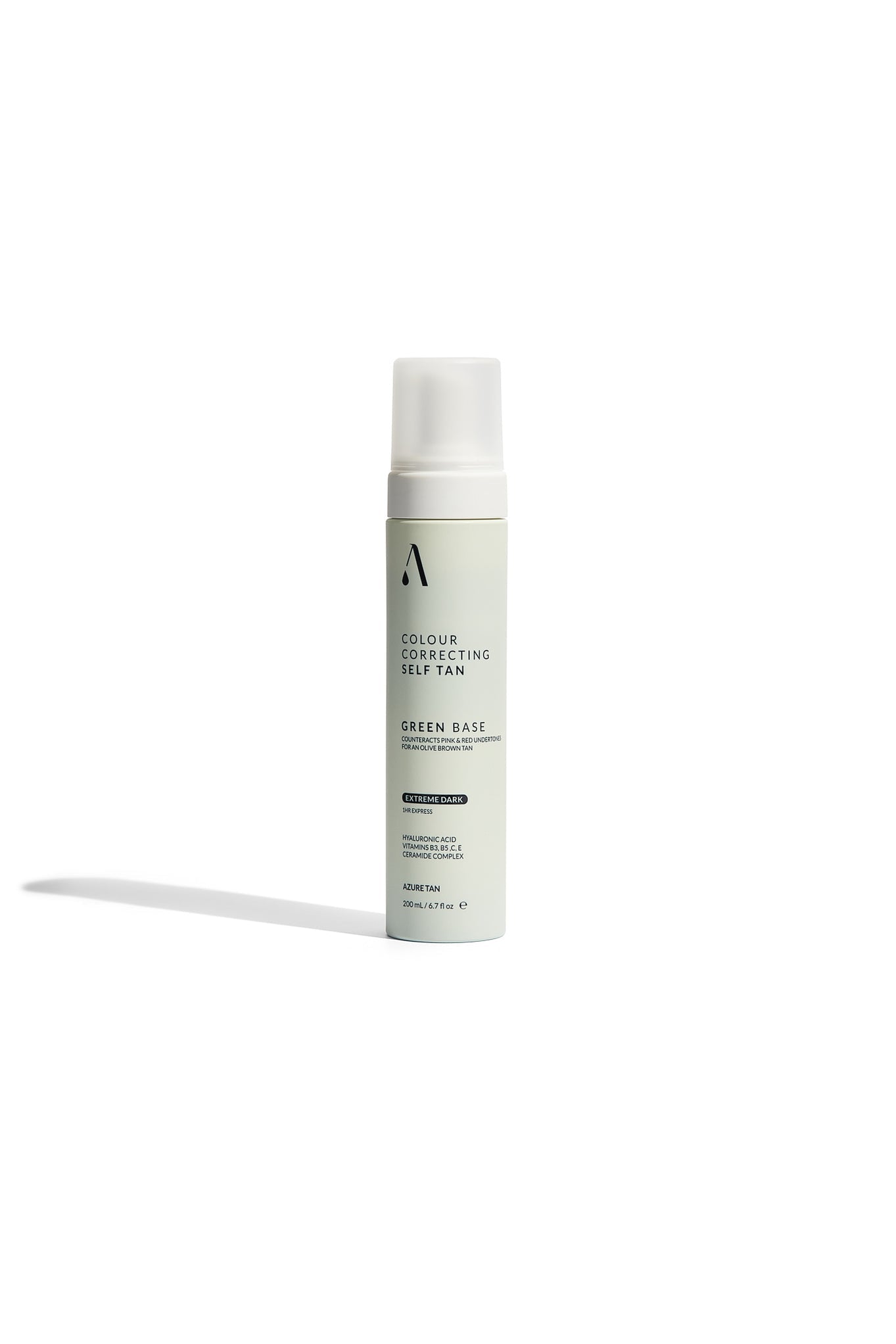 Azure Tan Self Tan Mousse Green Base Extreme Dark 200ml