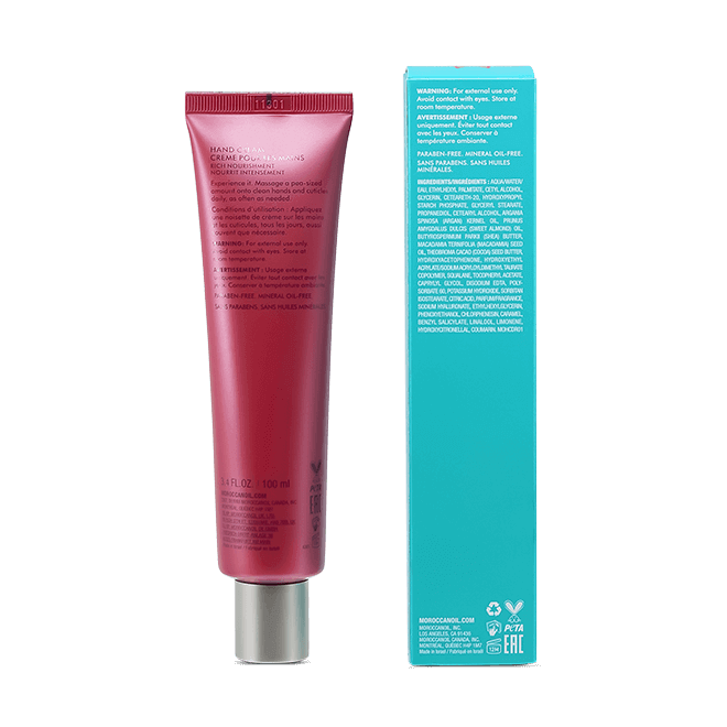 MOROCCANOIL bodydahlia rouge hand cream 100ml